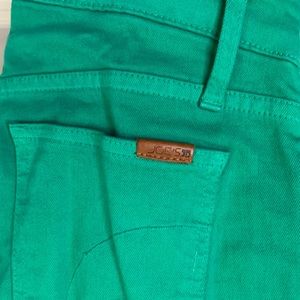 Joe’s Jeans Green Skinny Jeans Loooonnngg